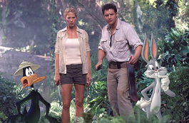 Brendan Fraser und Jenna Elfman