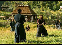 Tom Cruise in The last Samurai